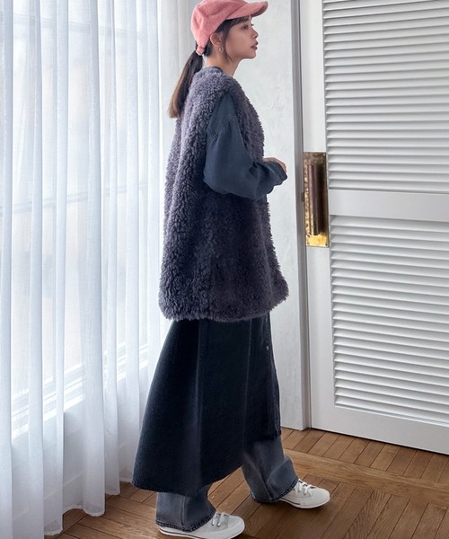 【セール】ソフトデニムシャツワンピース(シャツワンピース)|DOUX ARCHIVES(ドゥアルシーヴ) 【セール】ソフトデニムシャツワンピース(シャツワンピース)|DOUX ARCHIVES(ドゥアルシーヴ)