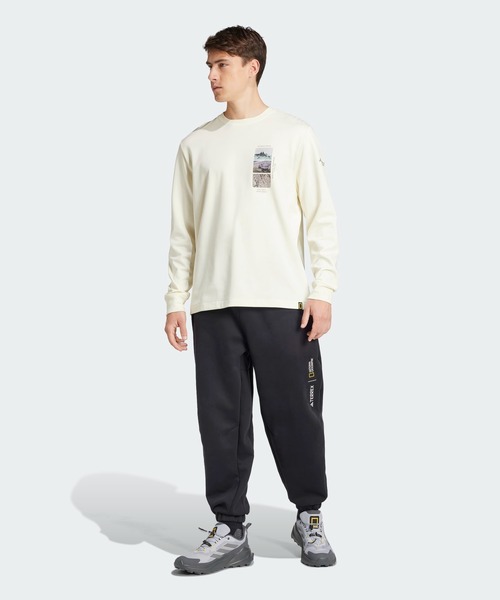 NATIONAL GEOGRAPHIC★コンセプトグラフィック長袖Tシャツ_2色 セール】cナショナル ジオグラフィック 長袖グラフィックTシャツ