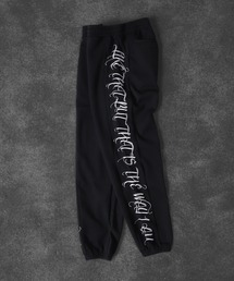 Sideline embroidery sweatpants / サイドライン刺繍スウェットパンツ unisex