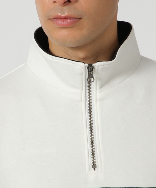 LAKOLE(ラコレ)の「パネルハーフZIPロゴプルオーバー/143694(スウェット・メンズ・ブラック/アクア/ホワイト/チェリーレッド/インディゴブルー/ライトグレー・MEDIUM/X-LARGE/LARGE)」の17枚目の写真