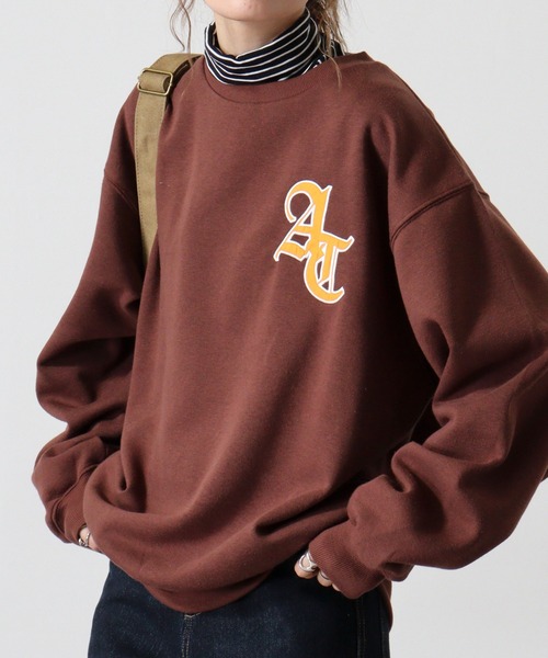 Jungle Storm(ジャングルストーム)の「Baseball embroidery wide sweat / BASEBALL刺繍 ワイド スウェット unisex(スウェット・メンズ・ブラック/アッシュグレー/ブラウン・M/L)」の20枚目の写真