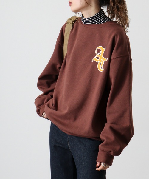 Jungle Storm(ジャングルストーム)の「Baseball embroidery wide sweat / BASEBALL刺繍 ワイド スウェット unisex(スウェット・メンズ・ブラック/アッシュグレー/ブラウン・M/L)」の19枚目の写真