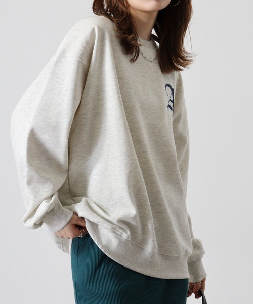 Jungle Storm(ジャングルストーム)の「Baseball embroidery wide sweat / BASEBALL刺繍 ワイド スウェット unisex(スウェット・メンズ・ブラック/アッシュグレー/ブラウン・M/L)」の14枚目の写真