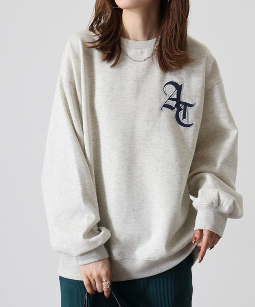 Jungle Storm(ジャングルストーム)の「Baseball embroidery wide sweat / BASEBALL刺繍 ワイド スウェット unisex(スウェット・メンズ・ブラック/アッシュグレー/ブラウン・M/L)」の15枚目の写真