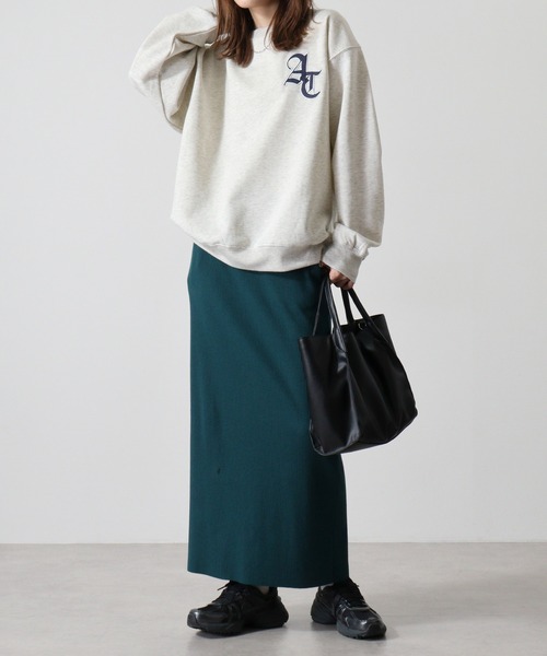 Jungle Storm(ジャングルストーム)の「Baseball embroidery wide sweat / BASEBALL刺繍 ワイド スウェット unisex(スウェット・メンズ・ブラック/アッシュグレー/ブラウン・M/L)」の17枚目の写真