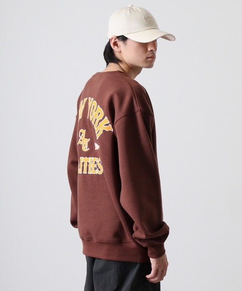 Jungle Storm(ジャングルストーム)の「Baseball embroidery wide sweat / BASEBALL刺繍 ワイド スウェット unisex(スウェット・メンズ・ブラック/アッシュグレー/ブラウン・M/L)」の7枚目の写真