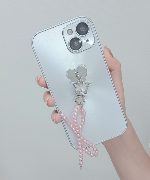 Dairich リボン付きiPhoneケースライトブルー　iPhone16 Dairich リボン付きiPhoneケースライトブルー iPhone16