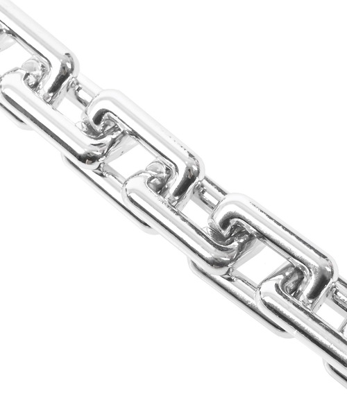 Narcissus（ナルシス）の「スクエアチェーンブレスレット　シルバーチェーンブレスレット（ブレスレット・レディース・シルバー・FREE）」の2枚目の写真