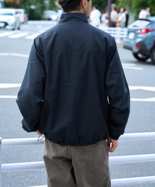CIAOPANIC TYPY（チャオパニックティピー）の「【MOL】スタンドジップジャケット（ブルゾン・レディース・ブラック/ネイビー/ライトグレー・MEDIUM/LARGE/X-LARGE）」の6枚目の写真