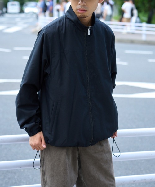 CIAOPANIC TYPY（チャオパニックティピー）の「【MOL】スタンドジップジャケット（ブルゾン・レディース・ブラック/ネイビー/ライトグレー・MEDIUM/LARGE/X-LARGE）」の8枚目の写真