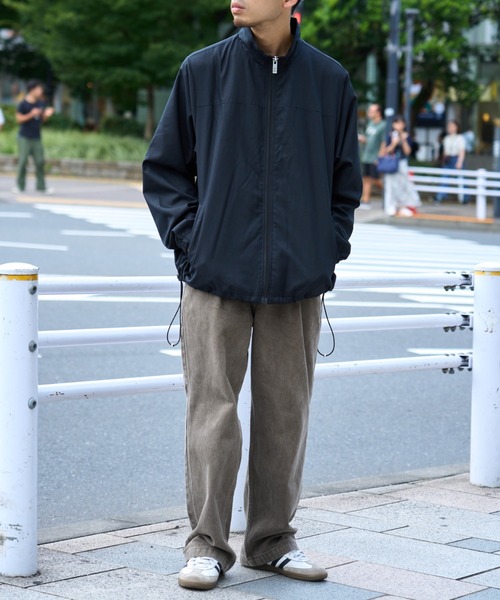 CIAOPANIC TYPY（チャオパニックティピー）の「【MOL】スタンドジップジャケット（ブルゾン・レディース・ブラック/ネイビー/ライトグレー・MEDIUM/LARGE/X-LARGE）」の9枚目の写真