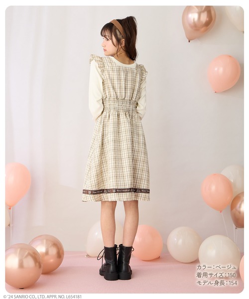 sanrio ワンピース 「Amoriregirl×kuromiコラボ」クロミレース