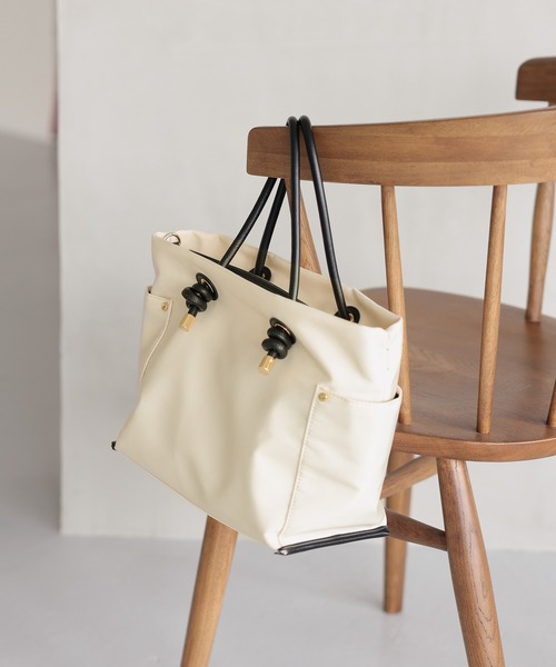 【値下げ】Light Mellow Voyage セール】撥水軽量6ポケット2WAY/150037（トートバッグ）｜GLOBAL WORK