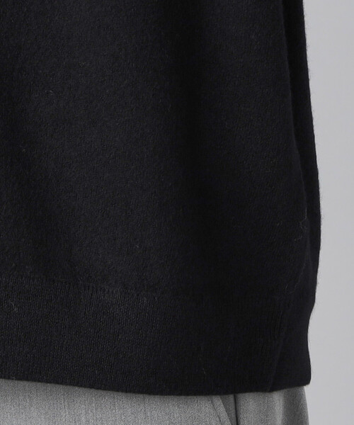 COMME CA MEN（コムサメン）の「天竺×裏目切り替え強縮ニット カーディガン（カーディガン/ボレロ・メンズ・ブラック/グレー・L/M）」の13枚目の写真