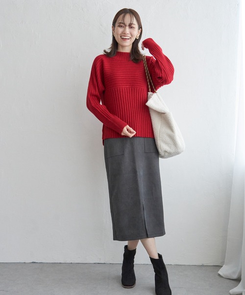 80s raika レザー切り替えジップニット 80s raika レザー切り替えジップニット