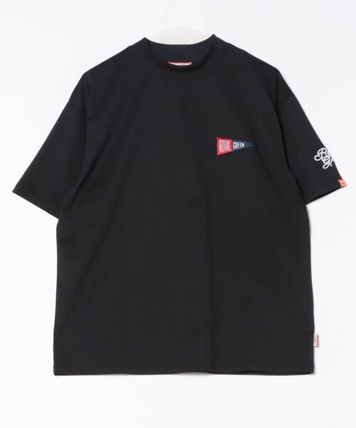 【セール】DESIGN TEE/ROIAL(ロイアル)スタンダードフィットブランドロゴ刺繍入り半袖Tシャツ（Tシャツ/カットソー）｜roial（ロイアル）
