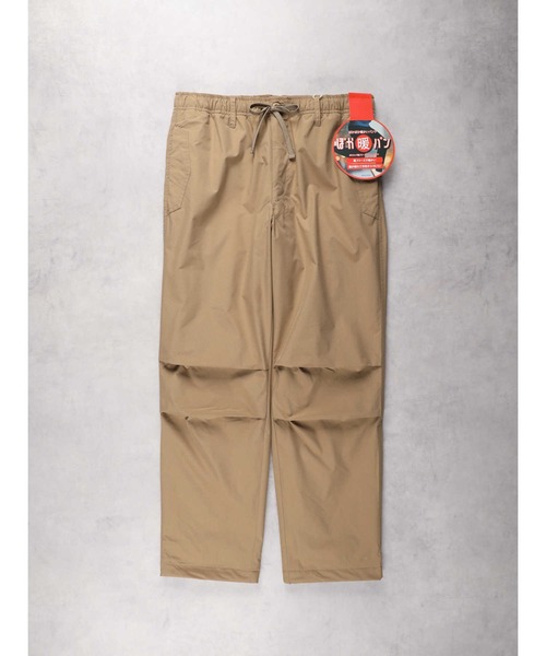 Right-on(ライトオン)の「ポリリップ裏フリースパンツ(その他パンツ・メンズ・ベージュ/ダークグレー/オリーブ/ブラック・M/L/XL)」の1枚目の写真