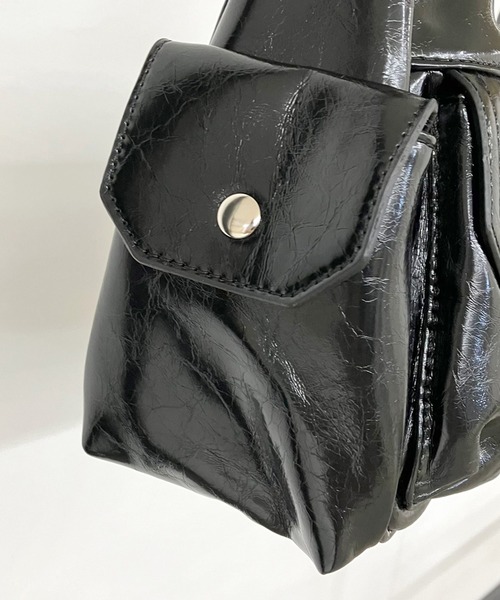 ショルダーバッグ・ポシェット RESPONSIBILITY NOW BAG フラップポケットショルダーバッグ（ショルダーバッグ）｜non