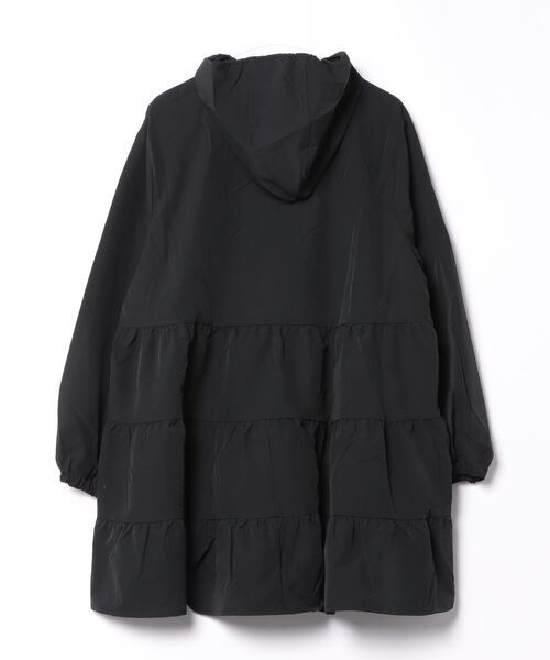 alotta(アロッタ)の「ティアードデザインブルゾンコート(ブルゾン・レディース・ブラック/ライトベージュ・LL/L/M/3L)」の15枚目の写真