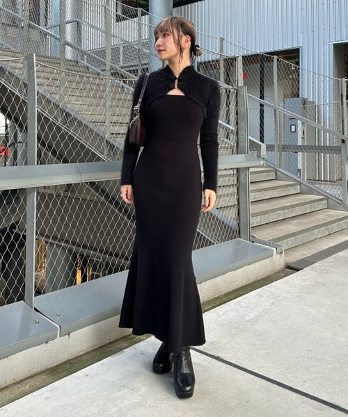 Mavie..7（メヴィセットゥ）の「【Mavie..7】チャイナドッキングニット