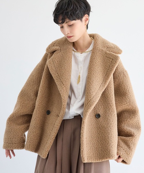 バンヤードストーム　プードルボアコート BARNYARDSTORM / プードルボアコート 【YouTube「i.style closet」紹介