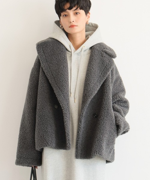 セール】BARNYARDSTORM / プードルボアコート 【YouTube「i.style