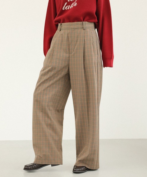 LEPSIM(レプシィム)の「TRアソートワイドパンツ 147605(その他パンツ・レディース・ブラウン/グレー・LARGE/MEDIUM)」の11枚目の写真