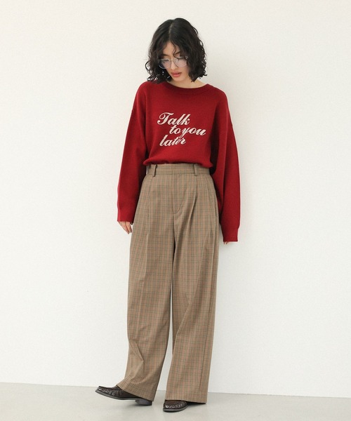 LEPSIM(レプシィム)の「TRアソートワイドパンツ 147605(その他パンツ・レディース・ブラウン/グレー・LARGE/MEDIUM)」の14枚目の写真