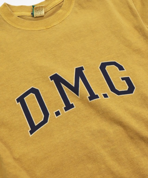 D.M.G.（ドミンゴ）の「[D.M.G / ディーエムジー] US天竺 SSプリントTee 【DMG】（Tシャツ/カットソー・レディース・ブラック/イエロー/ホワイト・M/S）」の13枚目の写真