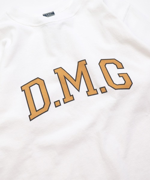 D.M.G.（ドミンゴ）の「[D.M.G / ディーエムジー] US天竺 SSプリントTee 【DMG】（Tシャツ/カットソー・レディース・ブラック/イエロー/ホワイト・M/S）」の20枚目の写真