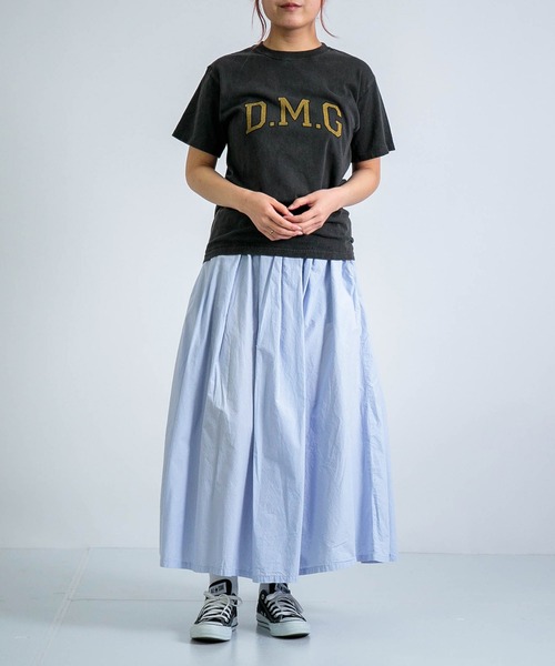 D.M.G.（ドミンゴ）の「[D.M.G / ディーエムジー] US天竺 SSプリントTee 【DMG】（Tシャツ/カットソー・レディース・ブラック/イエロー/ホワイト・M/S）」の22枚目の写真