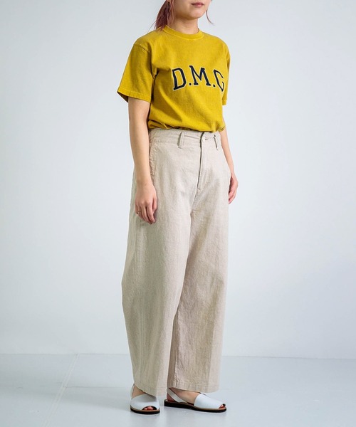 D.M.G.（ドミンゴ）の「[D.M.G / ディーエムジー] US天竺 SSプリントTee 【DMG】（Tシャツ/カットソー・レディース・ブラック/イエロー/ホワイト・M/S）」の11枚目の写真