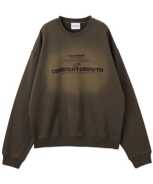 SHORT ROUND（ショートラウンド）の「SHORT ROUND/オーバーダイグラフィックプルオーバー（スウェット・メンズ・ブラウン系その他/ブラック系その他・FREE）」の12枚目の写真