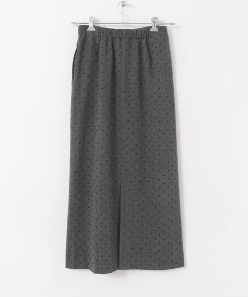 URBAN RESEARCH DOORS（アーバンリサーチドアーズ）の「フロッキードットナロースカート（スカート・レディース・チャコールグレー・SMALL/MEDIUM）」の19枚目の写真