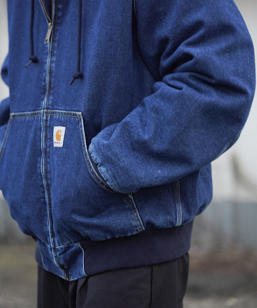 な*う様 激レア‼️Carhartt \"Denim Active Jacket\" 80s Carhartt アクティブジャケット ダック地 雰囲気系