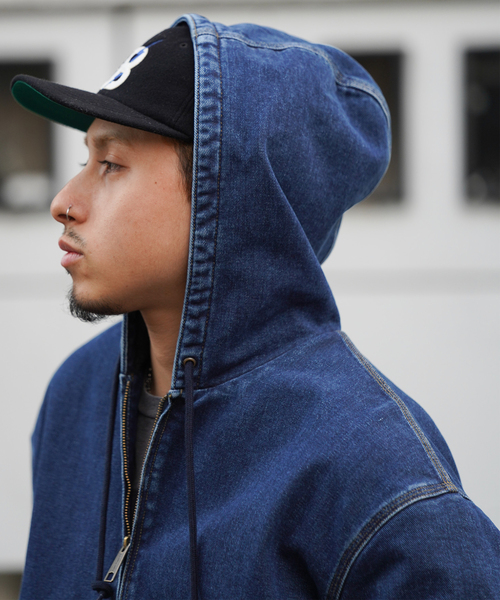 Carhartt WIP(カーハートダブリューアイピー)の「CARHARTT WIP / カーハート ダブリューアイピー OG ACTIVE JACKET(その他アウター・メンズ・ブラック/ブルー・MEDIUM/LARGE)」の18枚目の写真