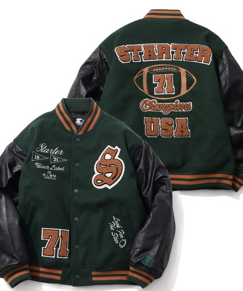 STARTER（スターター）の「【STARTER /スターター】 袖 PU フェイク