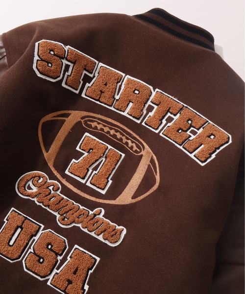 STARTER（スターター）の「【STARTER /スターター】 袖 PU フェイク