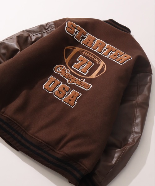 STARTER（スターター）の「【STARTER /スターター】 袖 PU フェイク