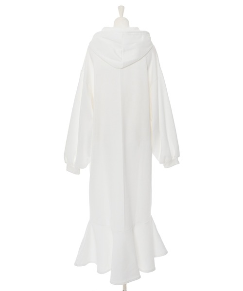 【新品】MM6MaisonMargiela ホワイト スウェット ワンピース MM6 Maison Margiela スウェットワンピース | ホワイト | FARFETCH JP