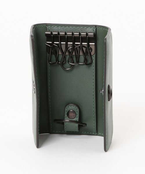 COACH（コーチ）の「6 リング キー ケース（キーケース/キーアクセサリー・メンズ・グリーン系その他・ONE）」の4枚目の写真