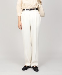 Esime（エシミー）の「【丈長め】ストレートスラックスパンツ ウエストゴム（スラックス）」