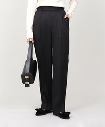 Esime（エシミー）の「【丈長め】ストレートスラックスパンツ ウエストゴム（スラックス）」