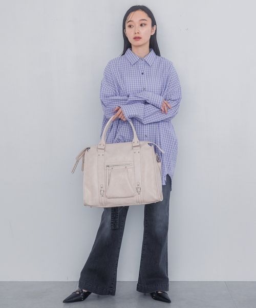 JEANASIS（ジーナシス）の「アイレットベルトミュール/288144（パンプス・レディース・グレー系その他/ブラック・MEDIUM/LARGE）」の21枚目の写真