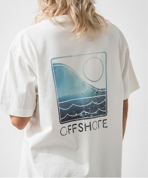 OFFSHORE（オフショア）の「【コラボ企画】PHOTO OFFSHORE LOGO TEE/フォト オフショアロゴティ（Tシャツ/カットソー・メンズ・ブラック/オレンジ/ブルー・L/XL/M/S）」の19枚目の写真