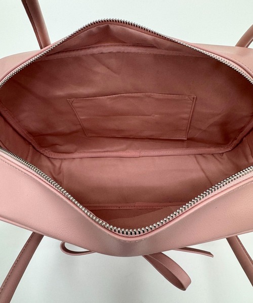 FOREVER 21（フォーエバー トゥエンティーワン）の「【2025SS】リボンビッグボストン（ボストンバッグ・レディース・ブラック/ブラウン/ピンク・FREE）」の18枚目の写真