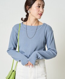 ランダムテレコ」に該当するTシャツ/カットソー（長袖