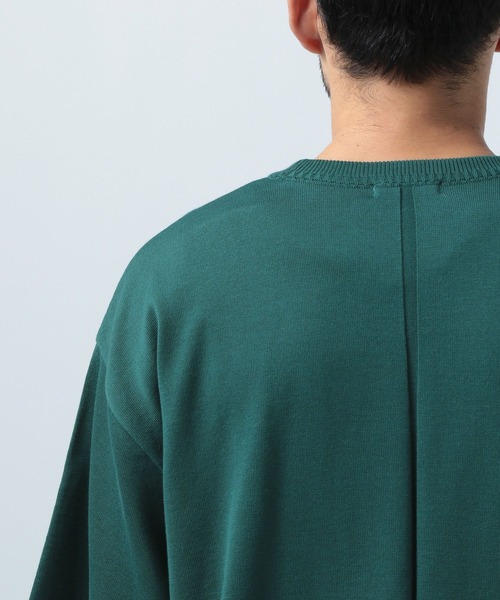 BAYFLOW(ベイフロー)の「JAPAN MADE ニットT(Tシャツ/カットソー・メンズ・ブルー/グリーン/ブラック・MEDIUM/LARGE)」の11枚目の写真