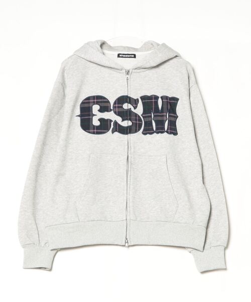 ★最終値下げ★超激レア★　店舗限定チェックパーカー 　金沢 CSMチェックロゴジップフーディー（パーカー）｜shesame
