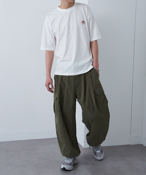 RED KAP（レッドキャップ）の「【RED KAP】限定商品 ヘビーウェイト インダストリアルワークTee　ワンポイントロゴ（Tシャツ/カットソー・メンズ・ブラック/ホワイト/ブルー・M/S/LL/L）」の10枚目の写真